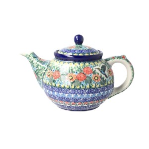 Czajnik Ceramika Artystyczna Bolesławiec do kawy V 1,2 L C060dekU3357