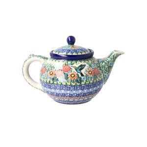 Czajnik Ceramika Artystyczna Bolesławiec do kawy V 1,2 L C060dekU3357