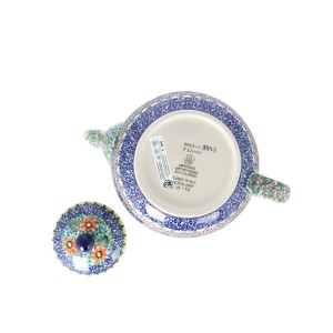 Czajnik Ceramika Artystyczna Bolesławiec do kawy V 1,2 L C060dekU3357