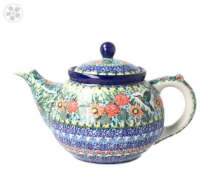 Czajnik Ceramika Artystyczna Bolesławiec do kawy V 1,2 L C060dekU3357