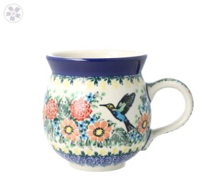 Kubek Ceramika Artystyczna Bolesławiec czeski V 0,35 L K070 dekU3357