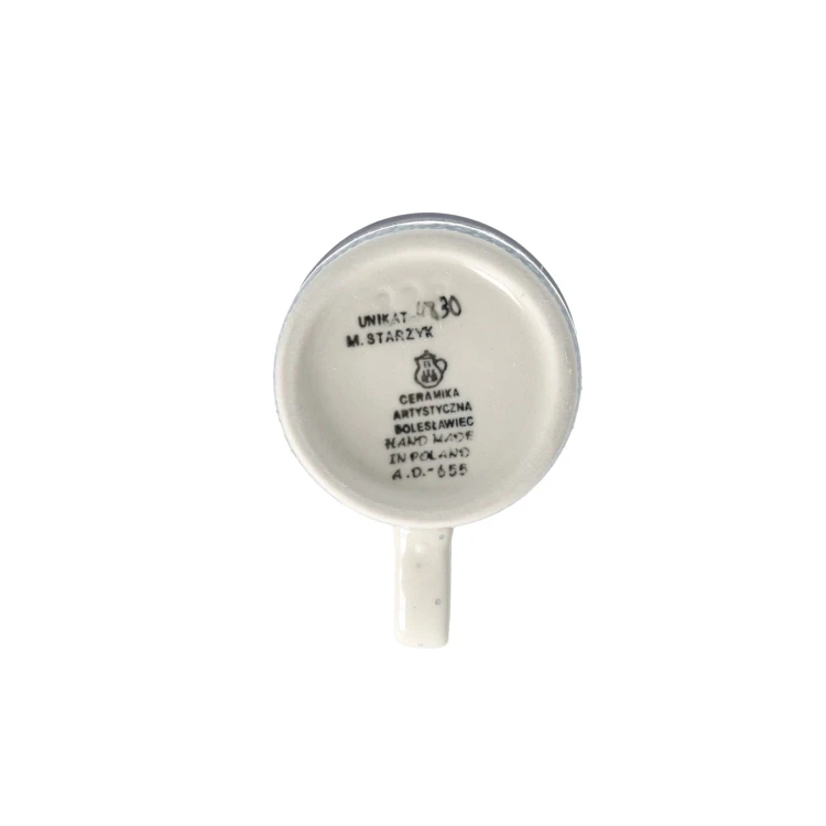 Kubek Ceramika Artystyczna Bolesławiec mini V 0,15 L K328 dekU4830