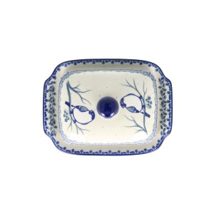 Maselnica Ceramika Artystyczna Bolesławiec kostka masła M295 dekU4830