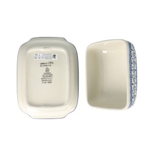 Maselnica Ceramika Artystyczna Bolesławiec kostka masła M295 dekU4830