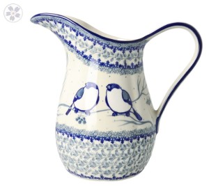 Dzbanek Ceramika Artystyczna Bolesławiec na wodę V 1,3 L B35 dekU4830