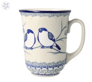 Kubek Ceramika Artystyczna Bolesławiec duży V 0,5 L K812 dekU4830