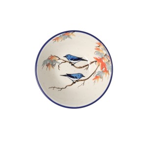 Miska Ceramika Artystyczna Bolesławiec na przekąski V 0,4 L M059 dekU5074