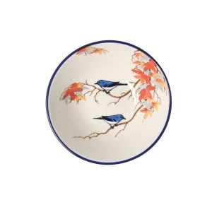 Miska Ceramika Artystyczna Bolesławiec na zupę V 0,65 L M058 dekU5074