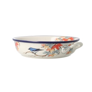 Rondel Ceramika Artystyczna Bolesławiec 23 cm C39 dekU5074