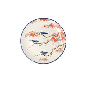 Talerz Ceramika Artystyczna Bolesławiec płaski obiadowy Ø 24 cm T266 dekU5074