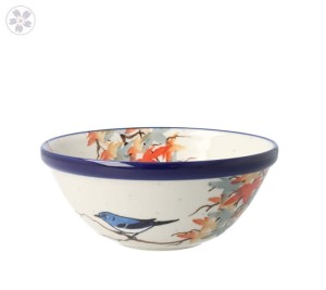 Miska Ceramika Artystyczna Bolesławiec na przekąski V 0,4 L M059 dekU5074