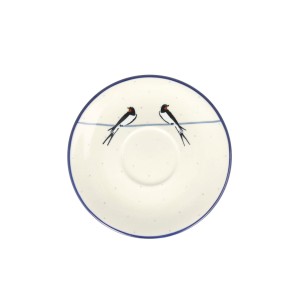 Filiżanka i spodek Ceramika Artystyczna Bolesławiec espresso V 0,09 L F66 dekU4831