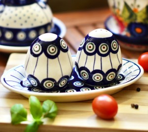 Solniczka 18,4 x 10,4 cm Bolesławiec GU9012DEK8