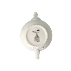 Czajnik Ceramika Artystyczna Bolesławiec do herbaty Sitko V 0,9 L E22 dekU4831