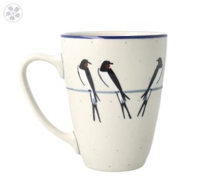 Kubek Ceramika Artystyczna Bolesławiec do herbaty V 0,3 L D05 dekU4831