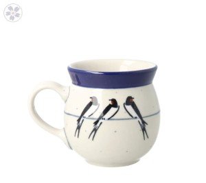 Kubek Ceramika Artystyczna Bolesławiec czeski mały V 0,2 L K005 dekU4831