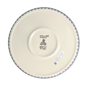Taca Ceramika Artystyczna Bolesławiec na ciasto 24,5 cm T400 dekU4475