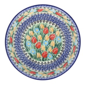 Miska Ceramika Artystyczna Bolesławiec na owoce V 2,0 L F32 dekU4475