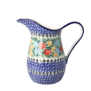 Dzbanek Ceramika Artystyczna Bolesławiec na wodę V 1,3 L B35 dekU4475