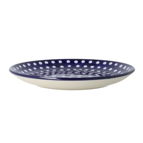 Talerz Ceramika Artystyczna Bolesławiec płaski obiadowy Ø 24 cm T266 dek70AX
