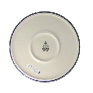 Taca Ceramika Artystyczna Bolesławiec na ciasto 24,5 cm T400 dek70AX