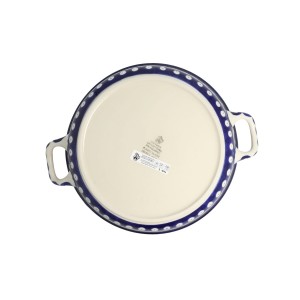 Rondel Ceramika Artystyczna Bolesławiec 23 cm C39 dek70AX