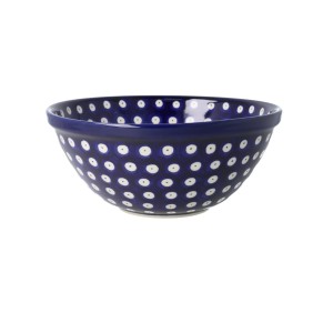 Miska Ceramika Artystyczna Bolesławiec do sałatek V 1 L M057 dek70AX