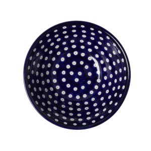 Miska Ceramika Artystyczna Bolesławiec do sałatek V 1 L M057 dek70AX