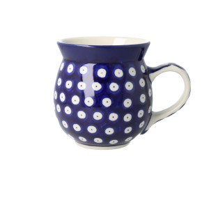 Kubek Ceramika Artystyczna Bolesławiec czeski duży V 0,45 L K073 dek70AX