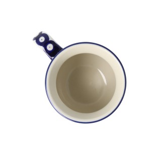 Kubek Ceramika Artystyczna Bolesławiec czeski duży V 0,45 L K073 dek70AX