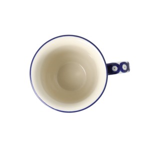 Kubek Ceramika Artystyczna Bolesławiec Latte V 0,45 L K826 dek70AX