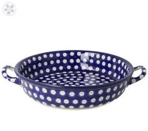 Rondel Ceramika Artystyczna Bolesławiec 23 cm C39 dek70AX