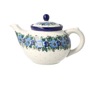 Czajnik Ceramika Artystyczna Bolesławiec do kawy V 1,2 L C060dek2839X