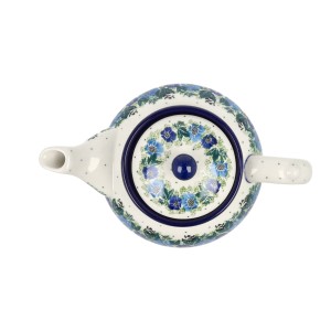 Czajnik Ceramika Artystyczna Bolesławiec do kawy V 1,2 L C060dek2839X