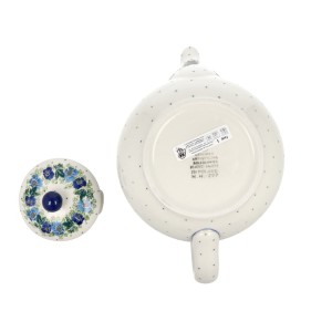 Czajnik Ceramika Artystyczna Bolesławiec do kawy V 1,2 L C060dek2839X