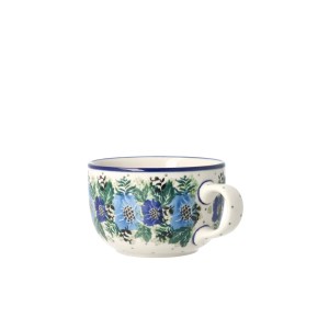 Filiżanka i spodek Ceramika Artystyczna Bolesławiec do kawy V 0,2 L F768K dek2839X