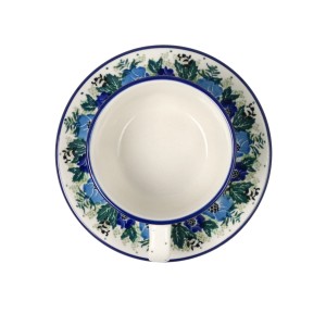 Filiżanka i spodek Ceramika Artystyczna Bolesławiec do kawy V 0,2 L F768K dek2839X