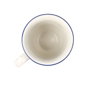 Kubek Ceramika Artystyczna Bolesławiec Latte V 0,45 L K826 dek2839X