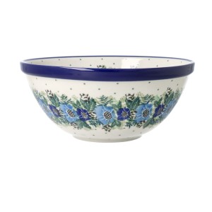 Miska Ceramika Artystyczna Bolesławiec do sałatek V 1 L M057 dek2839X
