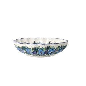 Miska Ceramika Artystyczna Bolesławiec falbanka V 0,72 L M249 dek2839X