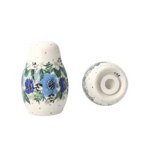 Solniczka i pieprzniczka Ceramika Artystyczna Bolesławiec komplet S131 dek2839X