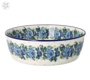 Miska Ceramika Artystyczna Bolesławiec na owoce V 2,0 L F32 dek2839X