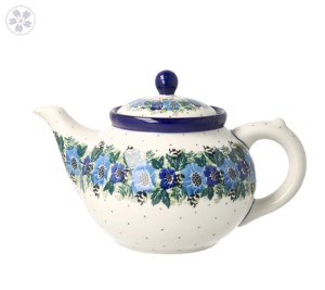 Czajnik Ceramika Artystyczna Bolesławiec do kawy V 1,2 L C060dek2839X