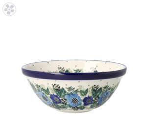 Miska Ceramika Artystyczna Bolesławiec na przekąski V 0,4 L M059 dek2839X