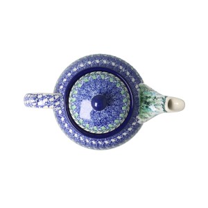 Czajnik Ceramika Artystyczna Bolesławiec do kawy V 1,2 L C060dekU5076