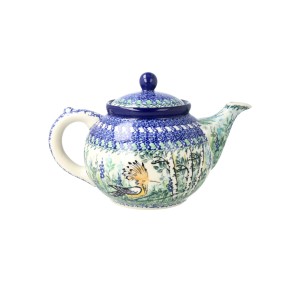 Czajnik Ceramika Artystyczna Bolesławiec do kawy V 1,2 L C060dekU5076