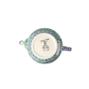 Czajnik Ceramika Artystyczna Bolesławiec do herbaty Sitko V 0,9 L E22 dekU5076