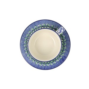 Filiżanka i spodek Ceramika Artystyczna Bolesławiec do kawy V 0,2 L F768K dekU5076