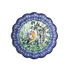 Miska Ceramika Artystyczna Bolesławiec falbanka V 0,72 L M249 dekU5076