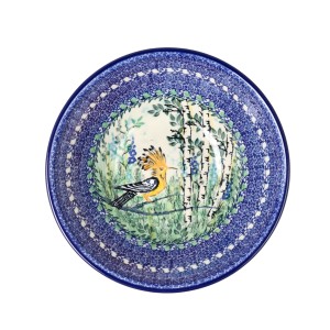 Miska Ceramika Artystyczna Bolesławiec do sałatek V 1 L M057 dekU5076